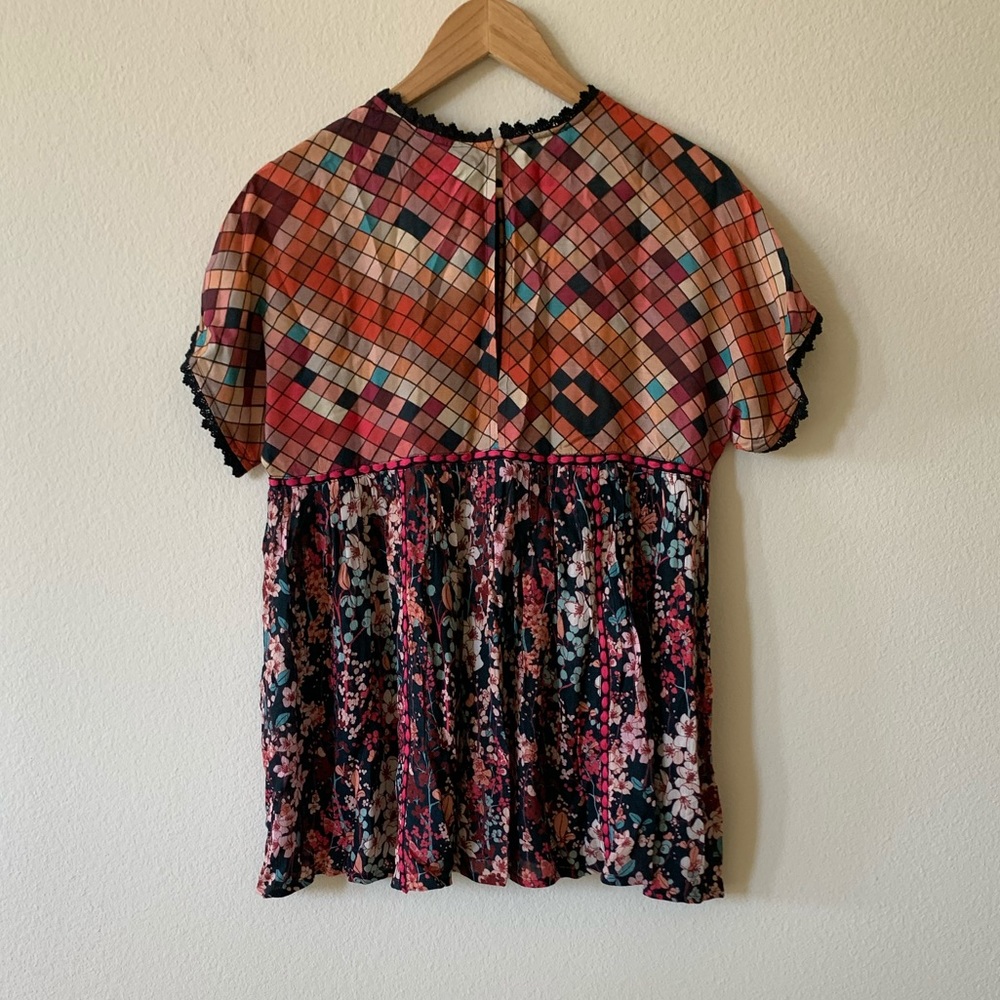 NWT⭐️Top Rated⭐️ANTHRO Sidonie Swing Tunic size XS - Picture 6 of 11